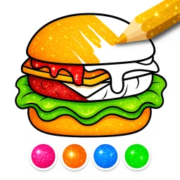 Icône de Food Coloring Game for kids